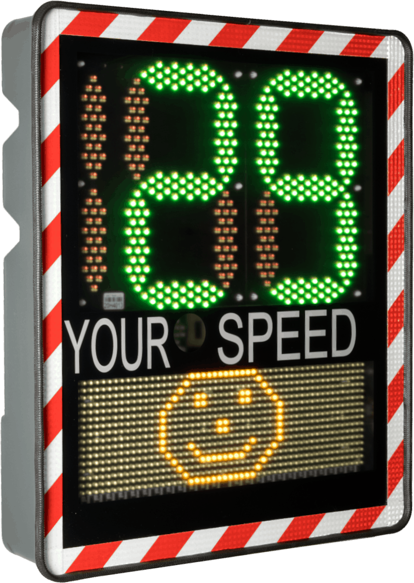 photo radar speed sign